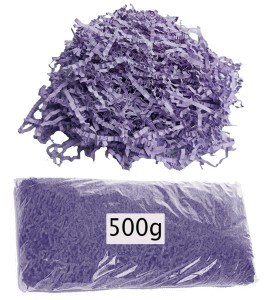 WYPEŁNIACZ WYPEŁNIENIE DO PREZENTÓW DO PUDEŁKA 500g Fioletowy