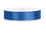 WSTĄŻKA SATYNOWA TASIEMKA 12MM/25M KOBALTOWY NIEBIESKI