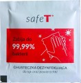 saszetka_safeT chusteczki dezynfekujące