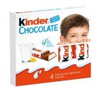 KINDER CZEKOLADA CHOCOLATE 50G DLA DZIECI 4 czekoladki