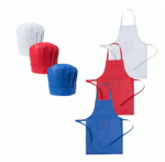 ZESTAW MAŁEGO KUCHARZA FARTUCH + CZAPKA