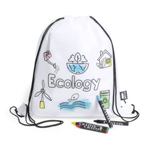 WOREK DO KOLOROWANIA - RPET ECOLOGY z kredkami