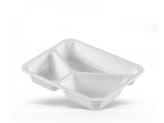 Pojemnik eko pulpa T-3 227x178x45mm 3-komorowy, opakowanie 50szt