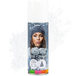 SZTUCZNY ŚNIEG 125 ml SPRAY DO DEKORACJI OKIEN, WITRYN, LUSTER,  CHOINKI