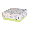-OPAKOWANIE PREZENTOWE W KWIATY + WSTĄŻKA 200x200x85 MM ZESTAW RÓŻNE KOLORY-10.jpg